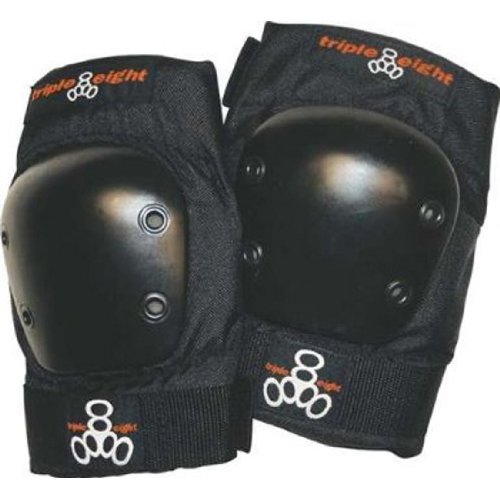 

Triple 8 EP 55 Elbow Pads - Skate Safety Pads - Black- JR (XS)