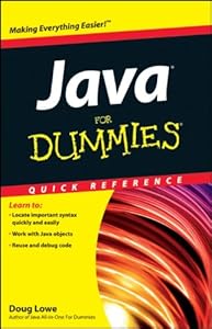 Java For Dummies Quick Reference