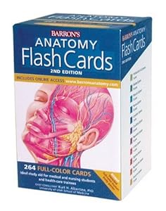 Barron's Anatomy Flash Cards, 2nd Edition by Kurt Albertine Ph.D.