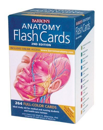 Barron's Anatomy Flash Cards, 2nd Edition by Kurt Albertine Ph.D.