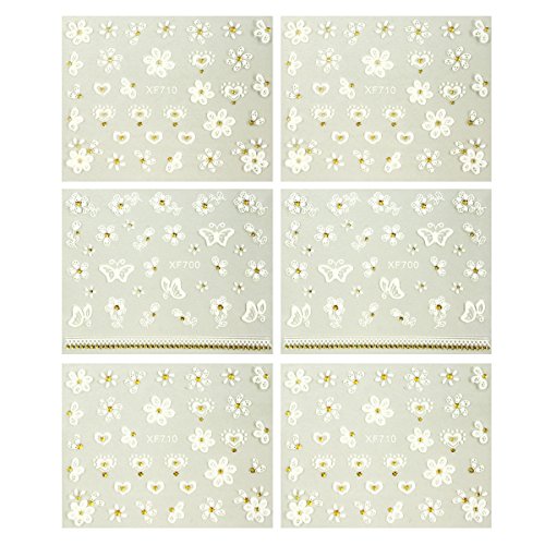 Algopix Similar Product 15 - ALLYDREW Fingernail Stickers Nail Art