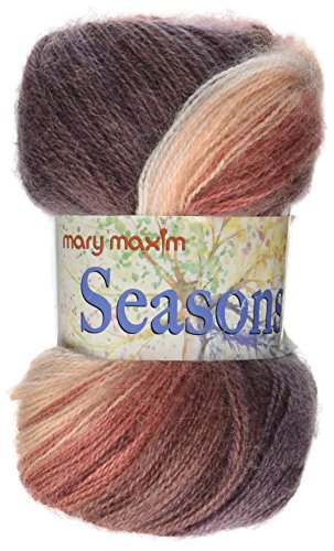 Algopix Similar Product 13 - Mary Maxim Seasons Yarn, Fall