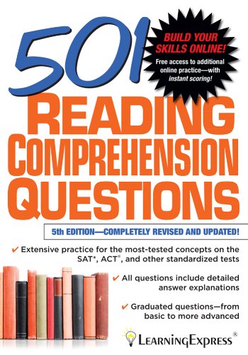 501 Reading Comprehension Questions by LLC LearningExpress