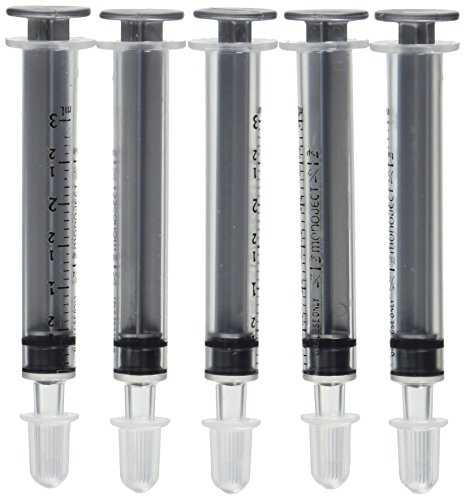 Algopix Similar Product 9 - 5 Pack 3ML 3CC 610 Tsp Slip Tip