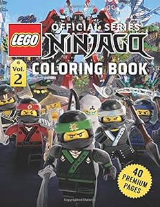 Lego Ninjago Coloring Book Vol2: Funny Coloring Book With 40 Images For Kids of all ages with your Favorite " Lego Ninjago " Characters.
