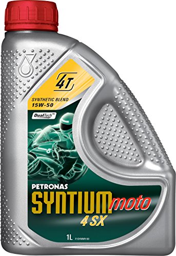 Petronas Syntium Moto 4 Sx SM 15W50 Synthetic Motorcycle Oil (1 L)