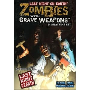 Last Night on Earth Zombies with Grave Weapons miniatures! Last Night on Earth Zombies with Grave Weapons miniatures!