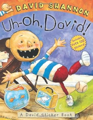 Uh-oh, David! Sticker Book