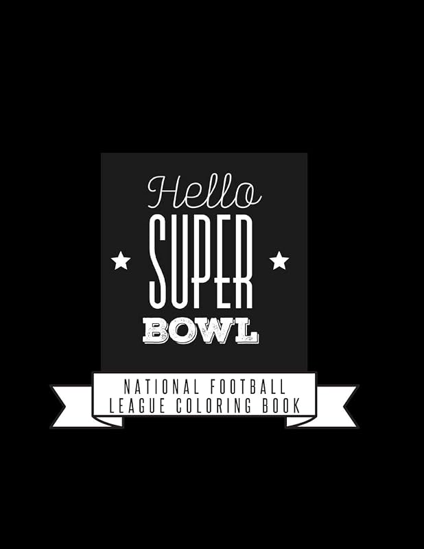 National Football League Coloring Book: NFL Football Gifts for Kids, Boys or Adult Relaxation | Stress Relief Football lover Birthday Coloring Book Made in USA by Shayne Coloring Book