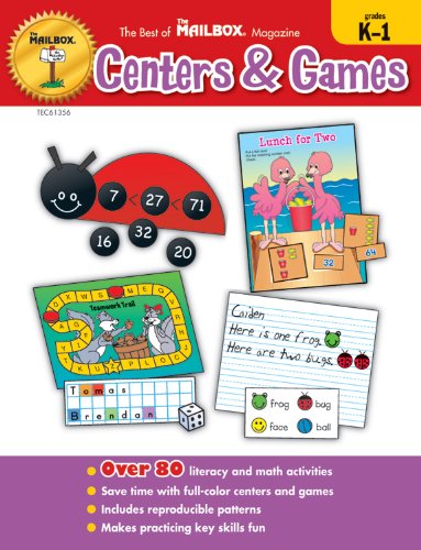 The Best of The Mailbox&reg; Centers &amp; Games by The Mailbox Books Staff