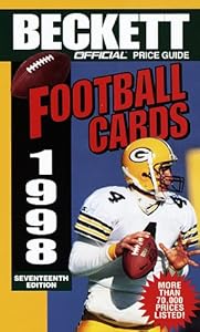 Official Price Guide to Football Cards 1998, 17th edition