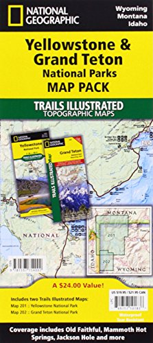 Yellowstone and Grand Teton National Parks by National Geographic Maps - Trails Illustrated