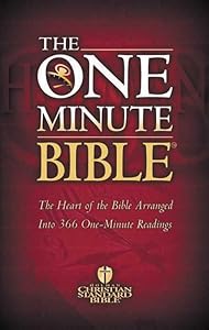 The HCSB One Minute Bible: The Heart of the Bible Arranged into 366 One-Minute Readings