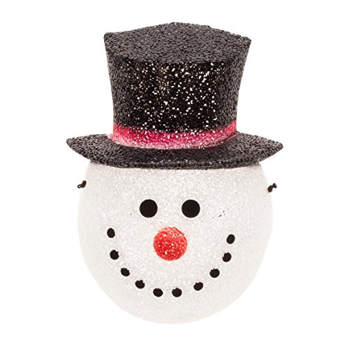 Snowman Head Porch Light Cover Snowman