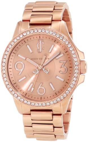 

Juicy Couture Women's 1900960 Jetsetter Rose Gold Bracelet Watch