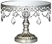 Antique Silver Beaded Small Cake Stand