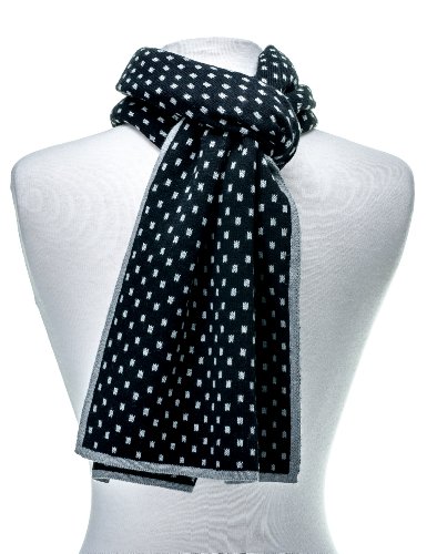 Noble Mount Mens Wool Blend Premium Scarf - 6 Colors - Introductory Pricing