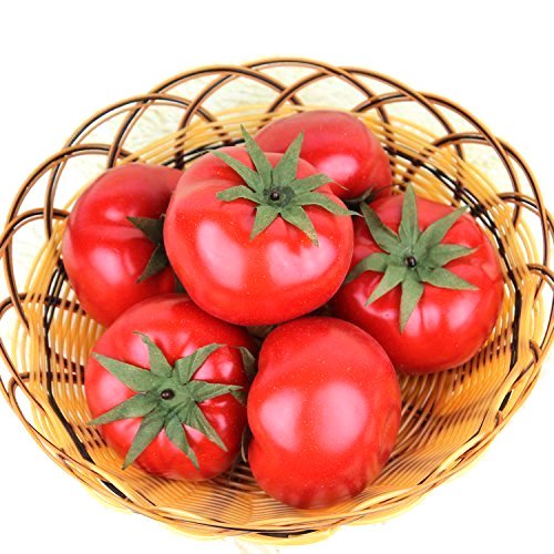 【VEERLIVE】 本物そっくり 真っ赤なトマト 食品模型 10個セット [並行輸入品]