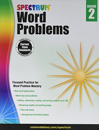Word Problems, Grade 2 (Spectrum)
