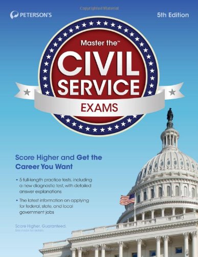 Master the Civil Service Exams by Peterson's
