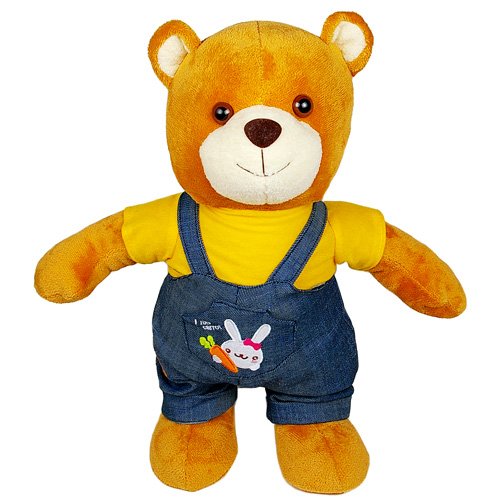 瑞奇比蒂 外贸牛仔情侣宝宝熊 男款