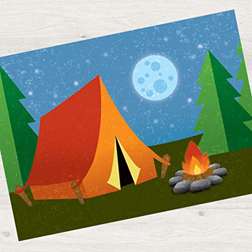 Algopix Similar Product 8 - Birthday Direct Camping Party 16ct