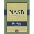 NASB Giant-Print Reference Bible (Burgundy Imitation Leather) The Lockman Foundation and Foundation Publications