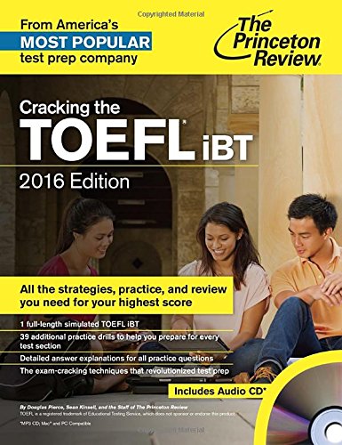 Cracking the TOEFL iBT with Audio CD, 2016 Edition by Princeton Review