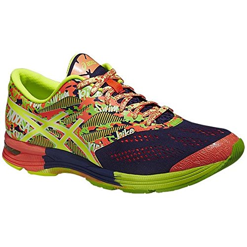 ASICS Gel-Noosa Tri 10 - Zapatillas de running para hombre, color azul (indigo blue/flash coral/flash 4906), talla 42.5