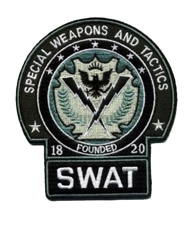 BATMAN The Dark Knight Movie Gotham Police SWAT PATCH