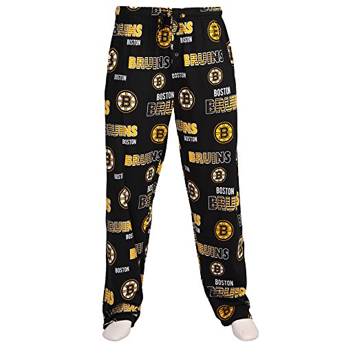 NHL Sweep All Over Logo Mens Printed Knit Sleep Pants