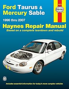 Ford Taurus &amp; Mercury Sable 1996 thru 2007