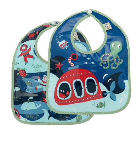SugarBooger Mini Bib Gift Set, Ocean