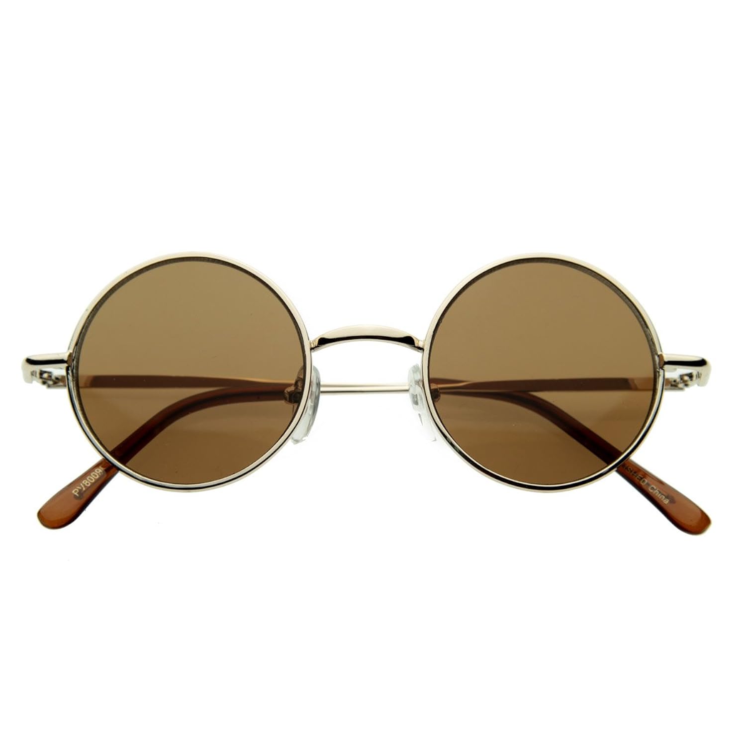 

Small Retro-Vintage Style Lennon Inspired Round Metal Circle Sunglasses