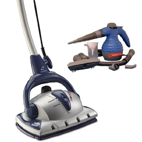 Euroflex Monster EZ1 Steam Mop and Floor Steam Cleaner With Carpet Glide And Handheld Household