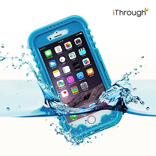 iPhone 6 Waterproof Case, iThroughTM Waterproof, Dust Proof, Snow Proof, Shock Proof Case, Waterproof Protection up to 20ft, Heavy Duty Protective Carrying Cover Case for iPhone 6 4.7 inch (Q)