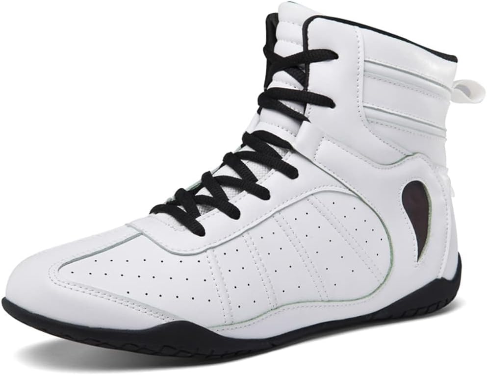 Mens Womens Boxing Boots Fashion Boxers Fitness Sneakers Breathable Sparring Trainers Mesh Wrestling Athletic Shoes_vogvips.com