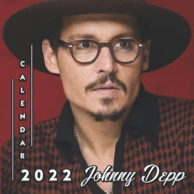 Johnny Depp Calendar 2022: Johnny Depp 2022 Calendar, Monthly Square Johnny Depp Calendar, Contains beautiful Johnny Depp pictures