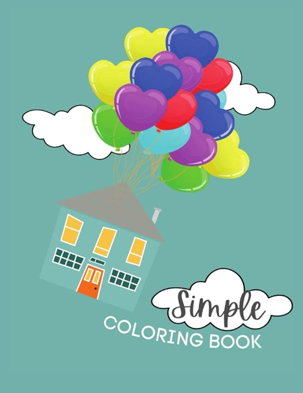 Large print coloring books for dementia patients: Relaxing Gift Idea with Simple Easy Images Perfect for Beginners/Seniors/Alzheimer's Patients by Kristin H.