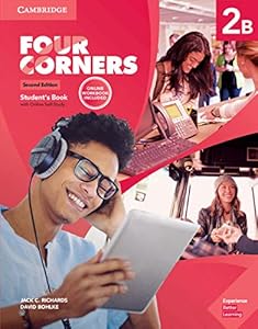 Four Corners Level 2B Student's Book with Online Self-study and Online Workbook