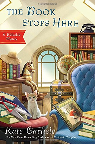 The Book Stops Here: A Bibliophile Mystery by Kate Carlisle