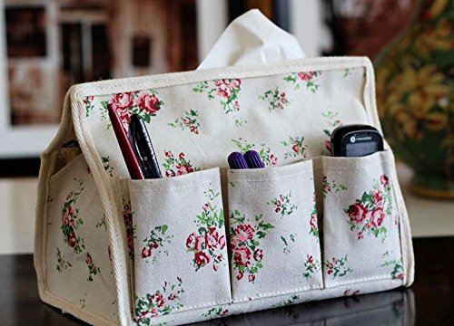 

Floral Linen Multifunctional Moisture Tissue Boxes