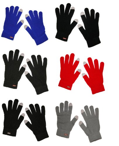 Aspen Supply Adult Stretchy Texting Gloves (13 Colors Available)