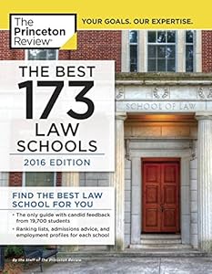The Best 169 Law Schools, 2016 Edition