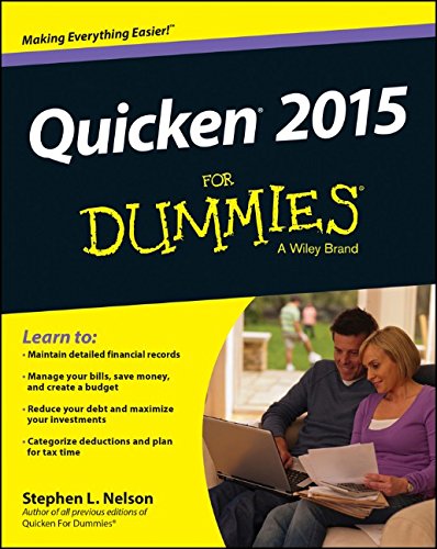 Quicken 2015 For Dummies by Stephen L. Nelson