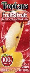 キリン トロピカーナ フルーツ×フルーツ アップル 250ml×24本