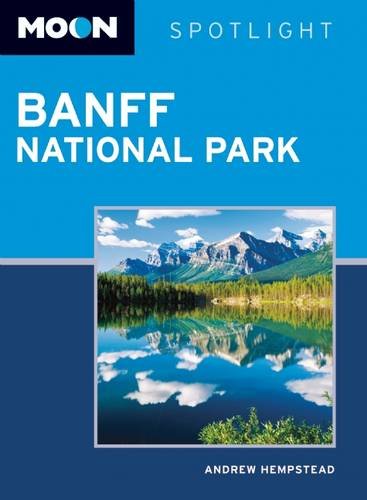 Moon Spotlight Banff National Park by Andrew Hempstead
