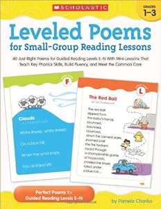 Leveled Poems for Small-Group Reading Lessons: 40 Just-Right Poems for Guided Reading Levels E-N With Mini-Lessons That Teach Key Phonics Skills, Build Fluency, and Meet the Common Core
