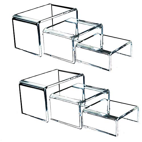 Algopix Similar Product 15 - Clear Acrylic Risers for Display  2