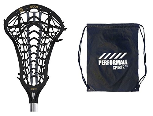 Algopix Similar Product 16 - STX Crux 500 Lacrosse Head Black Strung